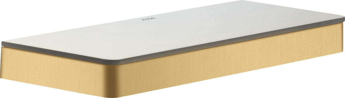 AXOR Universal Softsquare Ablage 300 mm Wandmontage verchromt mit Sicherheitsglas