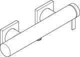 HANSGROHE Tecturis E Einhebel-Brausemischer Aufputz chrom – Temperaturbegrenzung, DN15