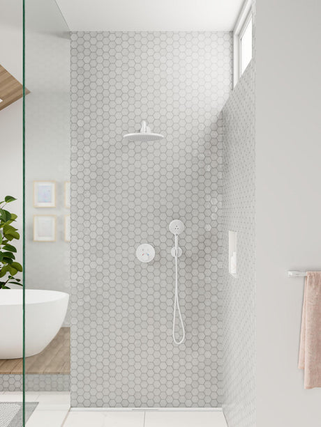 Hansgrohe Raindance Select S 120 3jet Handbrause mit Select-Taste und QuickClean in Chrom
