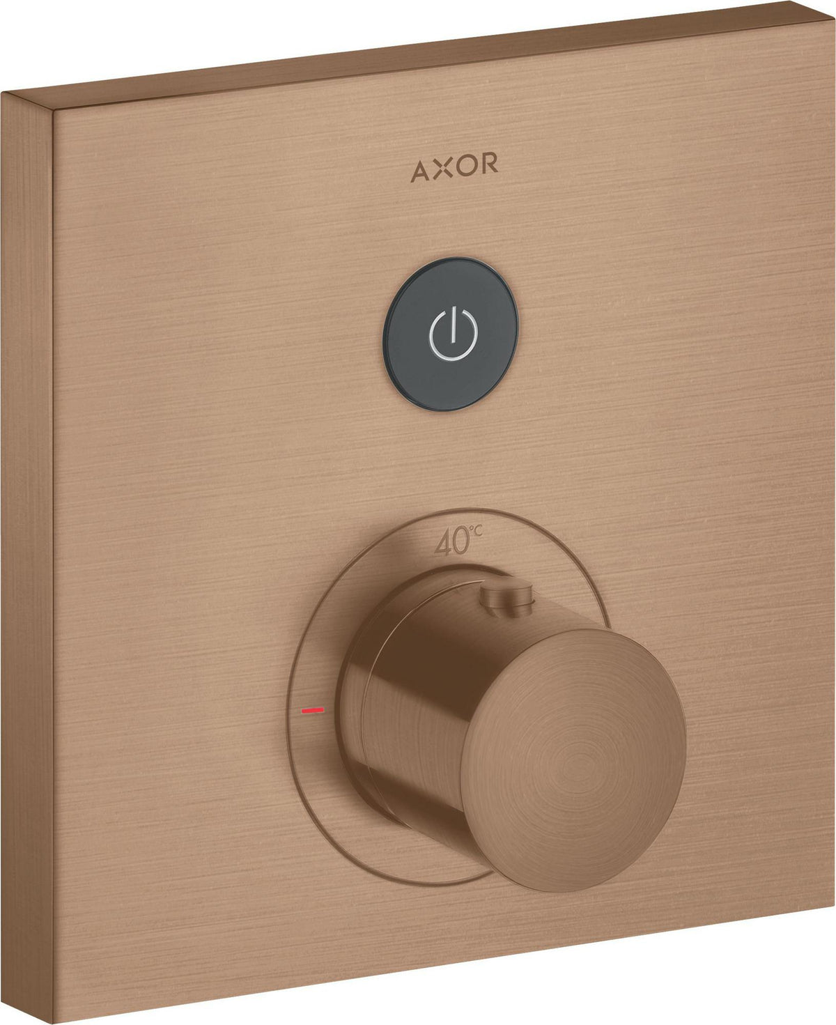 AXOR ShowerSelect Square UP Thermostat für 1 Verbraucher, Chrom – Hansgrohe