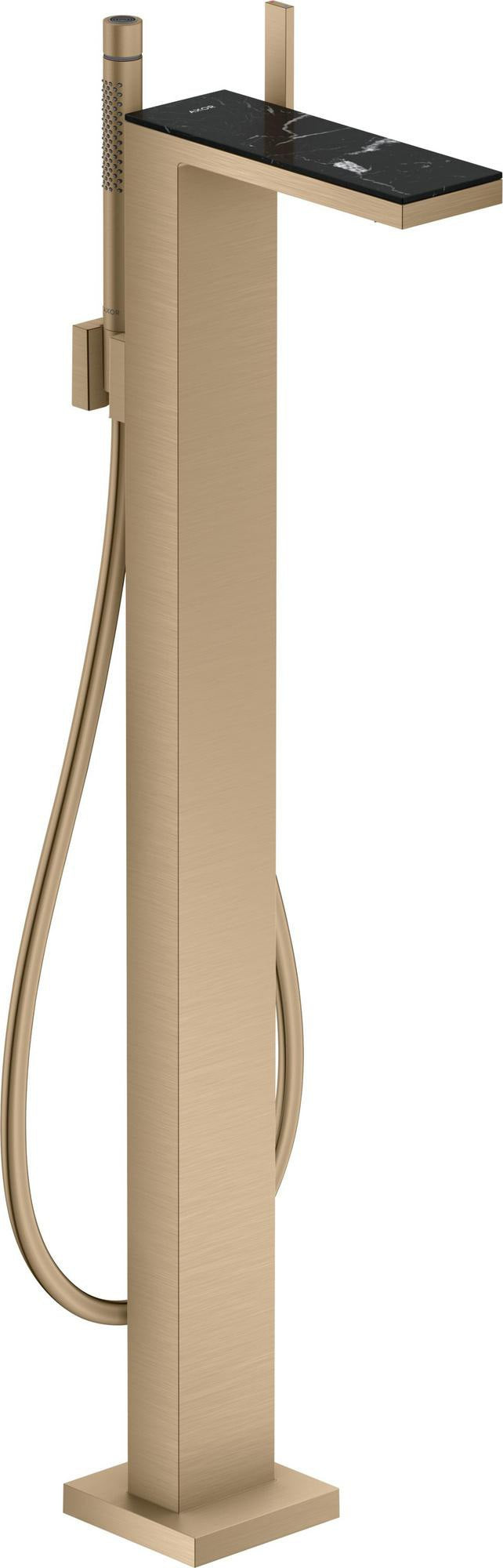 AXOR MYEDITION Einhebel-Wannenmischer bodenstehend ohne Platte polished gold optic von Hansgrohe