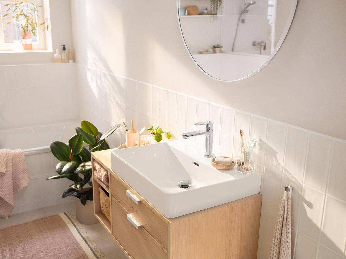 HANSGROHE Rebris S 110 CoolStart Einhebel-Waschtischmischer chrom – ohne Ablaufgarnitur