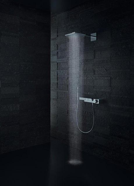 AXOR Kopfbrause 250/250 2jet Chrom mit Brausearm – PowderRain Strahlarten