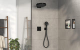 HANSGROHE ShowerSelect Comfort E Thermostat Fertigmontageset UP Chrom für 2 Verbraucher