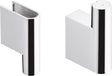 Hansgrohe Unica'S Puro Abdeckung Set Mattschwarz für Brausenstange – 2 Stück