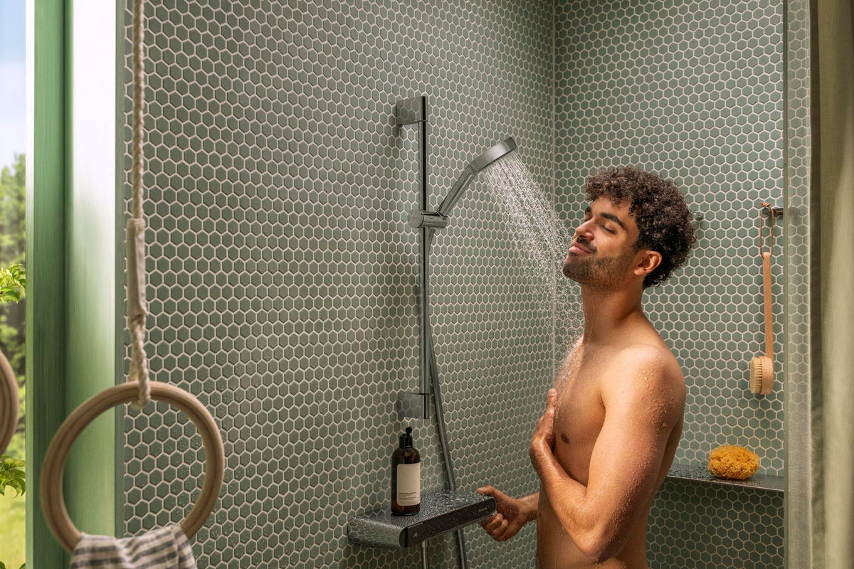 Hansgrohe Activera Select S 95 2jet EcoSmart Brauseset mit Brausestange Typ 65 chrom