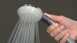 HANSGROHE HG Handbrause CROMETTA 85 MONO DN 15 chrom – 1 Strahlart, QuickClean Antikalk