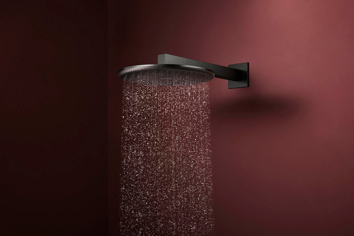 Hansgrohe Raindance Alive S 300 2jet EcoSmart Kopfbrause mit Brausearm – 300 mm, schwarz