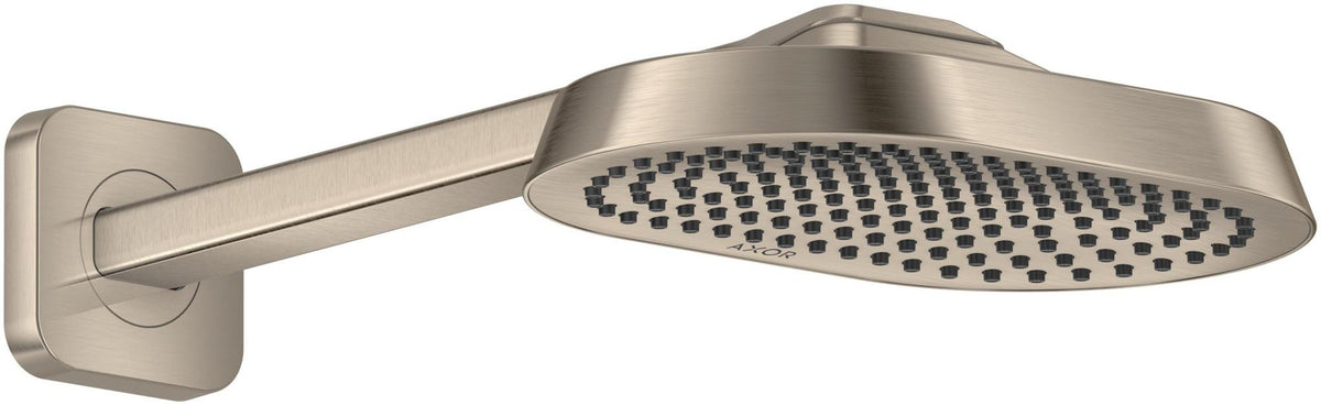 AXOR ShowerSphere 1jet EcoSmart Kopfbrause 250 x 160 mm mit Brausearm – Rain FlexPower
