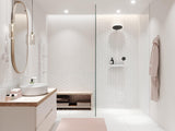 HANSGROHE Showerpipe Pulsify 260 2jet mit Brausethermostat – Chrom, PowderRain & CoolContact