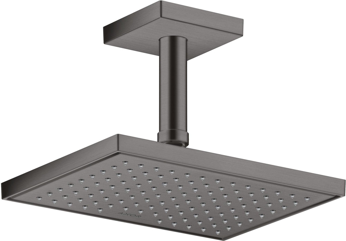 AXOR Kopfbrause 245 x 185 mm 1 Jet EcoSmart Chrom – Rain-Duschkopf für Wand- und Deckenmontage