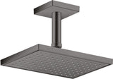 AXOR Decken-Anschlussstück 100 mm DN 15 eckig in Edelstahl-Optik von Hansgrohe