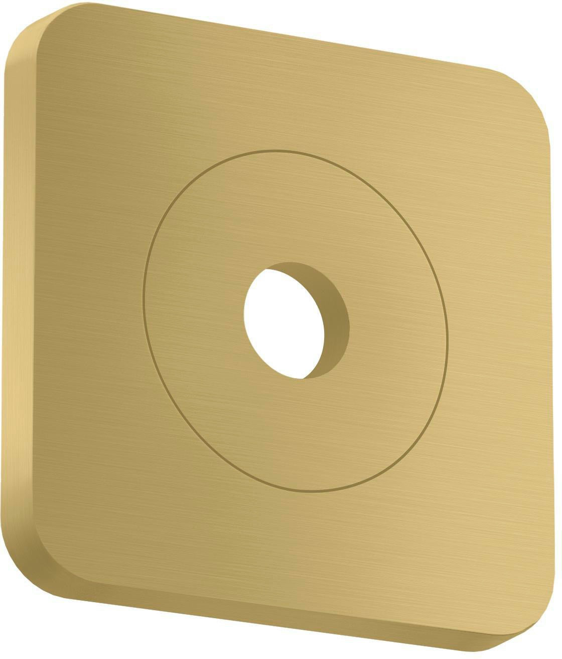 AXOR Citterio C Wandrosette 120x120 mm softsquare Chrom – Hochwertige Metall-Rosette für die Wandmontage