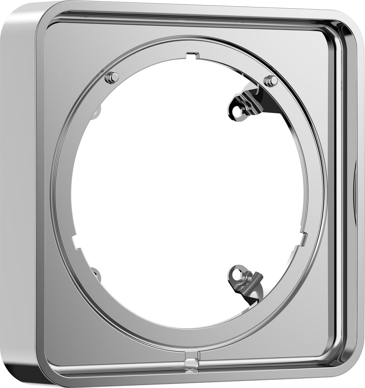 HANSGROHE Verlängerungsrosette ShowerSelect Comfort 22 mm Chrom – für größere Fliesenüberdeckung