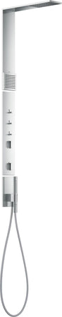 AXOR ShowerComposition Duschpaneel mit Thermostat, Kopf- und Schulterbrause Chrom