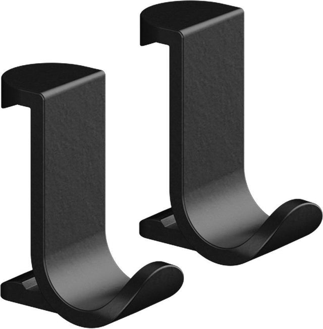 Hansgrohe WallStoris Handtuchhaken breit, 2 Stück, mattschwarz – zum Klicken auf Wandleiste