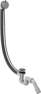 AXOR FLEXAPLUS S Ab-/Überlaufgarnitur mit Fertigset – polished gold optic für Sonderwannen