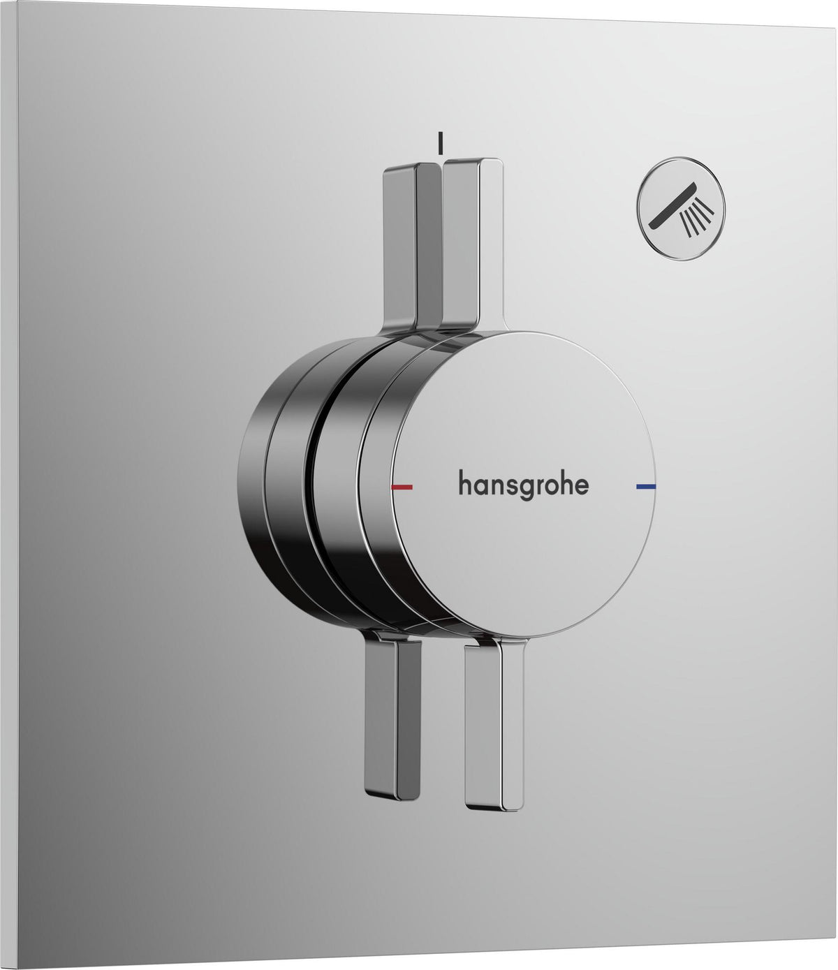 HANSGROHE DuoTurn E Unterputz-Mischer 1 Verbraucher chrom – Thermostatische Temperaturregelung