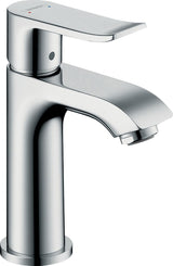 HANSGROHE Metris Einhebel-Waschtischmischer ComfortZone 100 mm mit Zugstangen-Ablaufgarnitur chrom