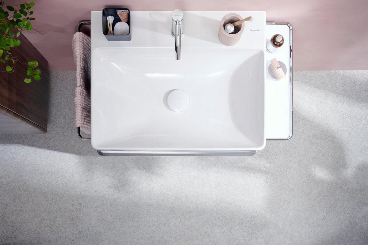 Hansgrohe Tecturis S Einhebel-Waschtischmischer ComfortZone 110 CoolStart Chrom mit Zugstange