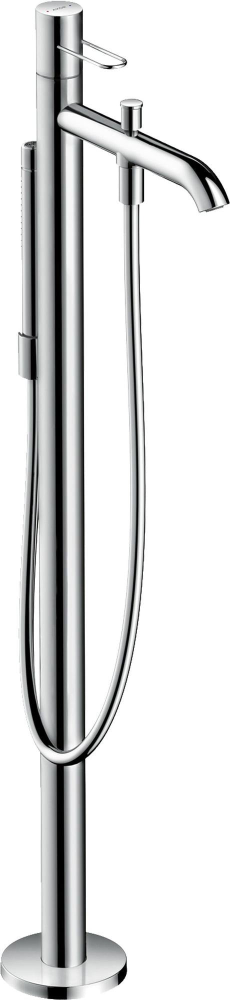 AXOR UNO Einhebel-Wannenmischer bodenstehend mit Bügelgriff von HANSGROHE – Chrom