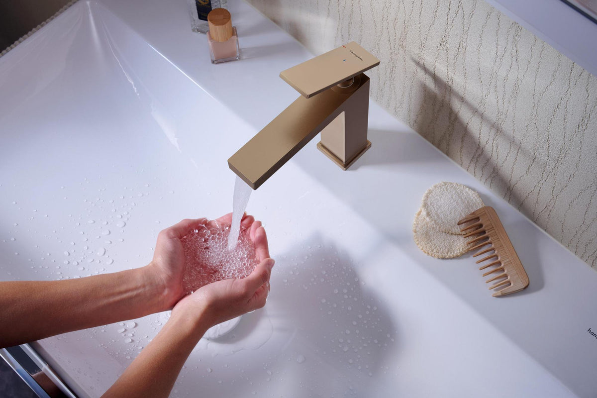 Hansgrohe Tecturis E 110 Waschtischmischer CoolStart EcoSmart+ ohne Ablaufgarnitur chrom