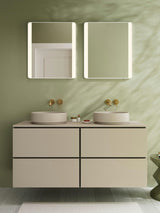 HANSGROHE Tecturis S Einhebel-Waschtischmischer Unterputz Wandmontage 225 mm chrom