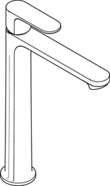 HANSGROHE Rebris S Einhebel-Waschtischmischer 240 CoolStart chrom ohne Ablaufgarnitur