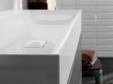 HANSGROHE Xevolos E Waschtisch 1000x480mm weiß mit Hahnloch und SmartClean