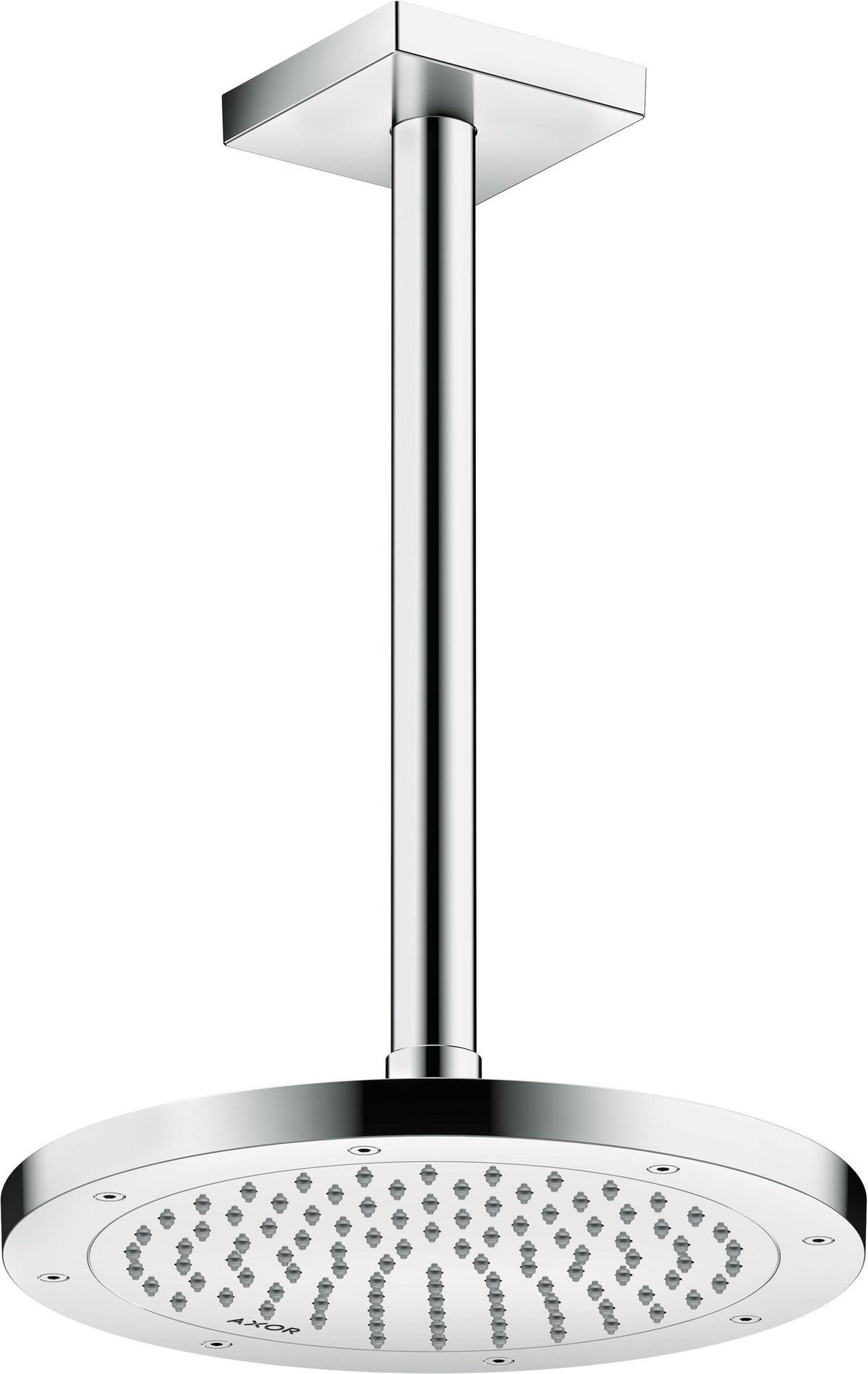 AXOR Kopfbrause 245 1jet Chrom – Rain-Strahl, wand- oder Deckenmontage