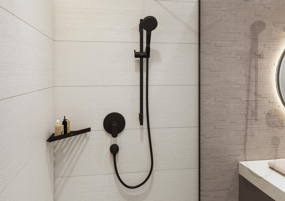 Hansgrohe AddStoris Seifenablage Chrom – Wandmontage mit verdeckter Befestigung