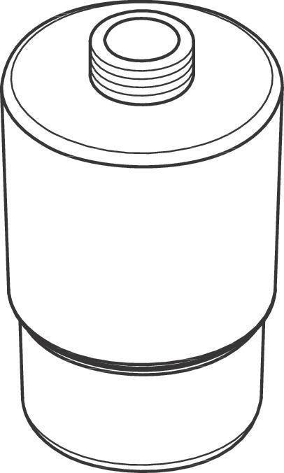 HANSGROHE HG Glaseinsatz AddStoris für Lotionsspender – glasklar, passgenau, Ersatzteil