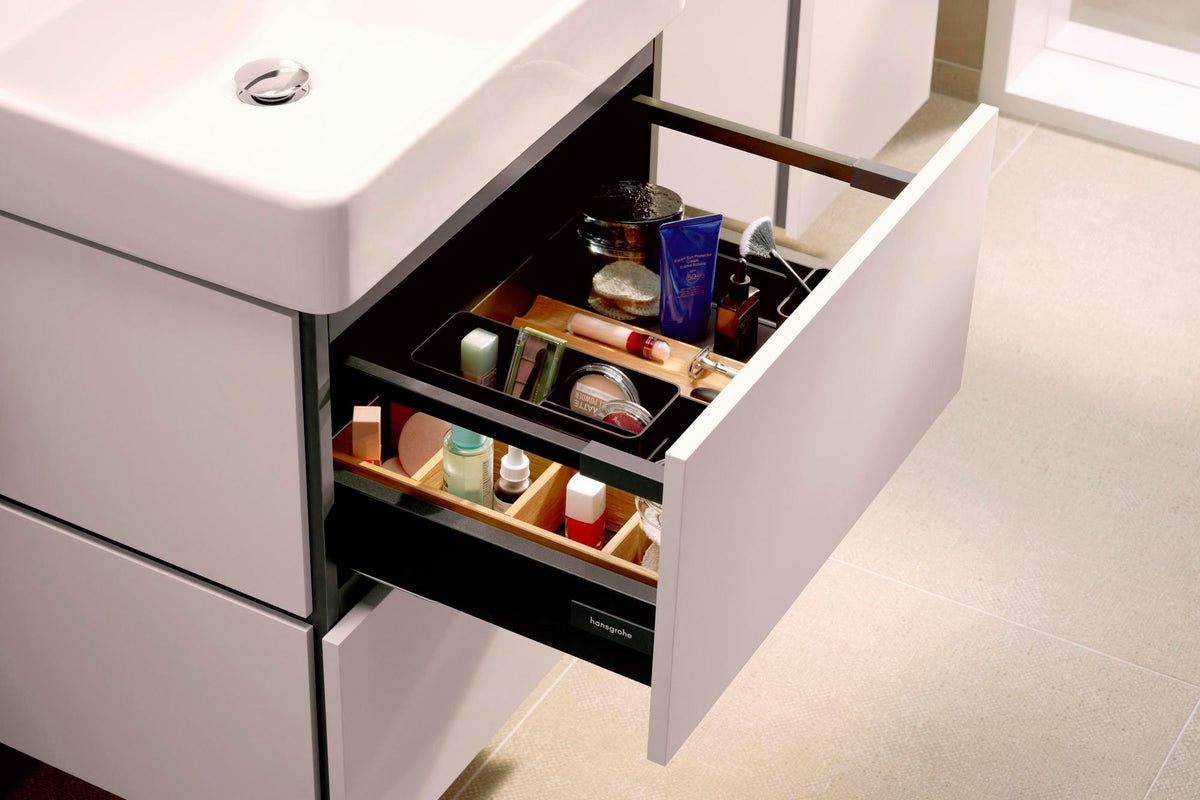 HANSGROHE Xilesa E Waschtischunterschrank 580 mm mit 2 Schubkästen und SoftClose