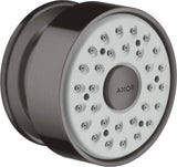 AXOR Seitenbrause 1jet DN 15 mit runder Rosette in Chrom – 65 mm, Rain-Strahl, verstellbar