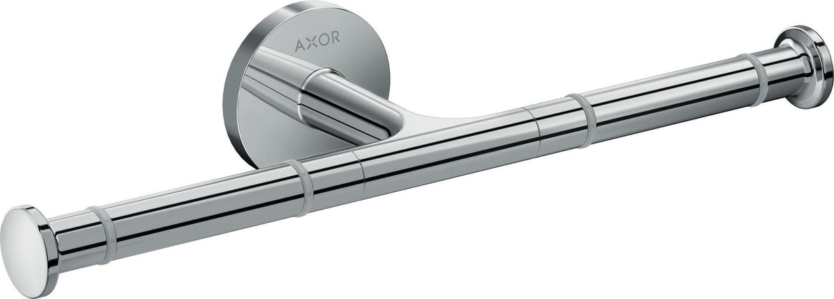 AXOR Universal Circular Toilettenpapierhalter doppelt Chrom – Wandmontage, verdeckte Befestigung