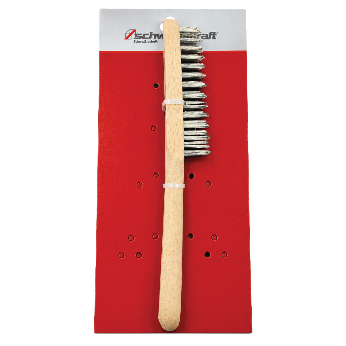 Schweisskraft Drahtbürste V2A 3-reihig SB Verpackung - Art. 1250013SB