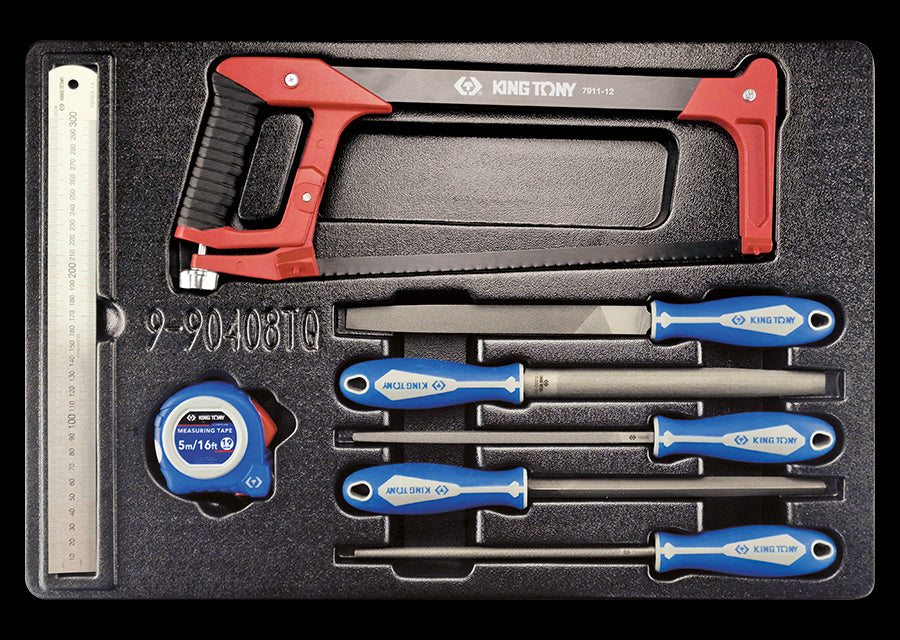 KING TONY Profi-Werkzeuge - Werkzeugmodul-Set - 8  tlg. 990408TQ