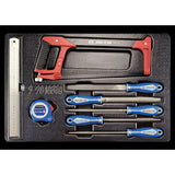 KING TONY Profi-Werkzeuge - Werkzeugmodul-Set - 8  tlg. 990408TQ