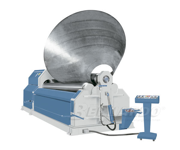 BERNARDO Hydraulische 4-Walzen-Rundbiegemaschinen – Modell AHS 4100 - 8,0