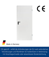 HÖRMANN ZK Mehrzwecktür Stahlblech 875x2000 mm DIN links RAL9010