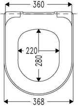 HAMBERGER HARO WC-Sitz Move weiß mit Edelstahl-Steckscharnier C0102G