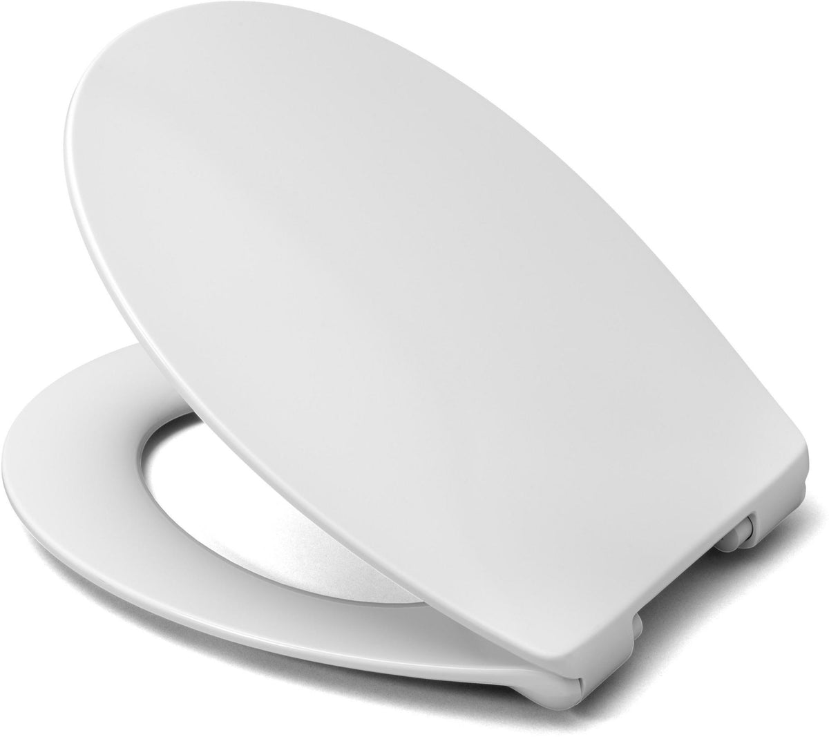 HAMBERGER Haro WC-Sitz Passat Slim SoftClose weiß mit Excenterscharnier Edelstahl C2702Y