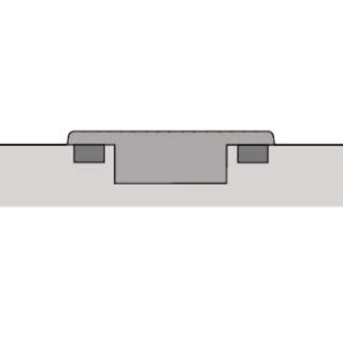 HETTICH Sensys 8657i Weitwinkelscharnier mit integrierter Dämpfung, halb vorliegend, TH 52