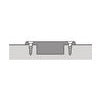 HETTICH Sensys 8657i Weitwinkelscharnier mit integrierter Dämpfung, halb vorliegend, TH 52