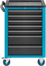 HAZET Werkzeugwagen 176N-7 – 480 kg, 7 Schubladen, B498 x T780 x H1018 mm