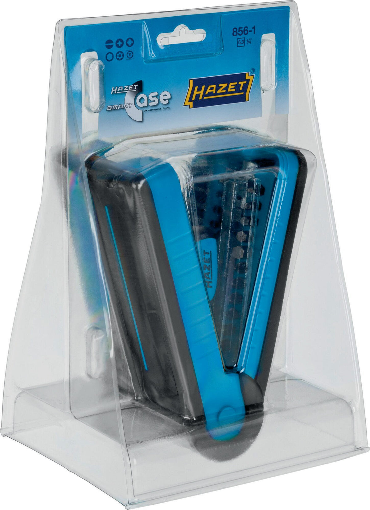 HAZET Steckschlüsselsatz 856-1, 38-teilig, 1/4 Zoll, SW 5,5-14 mm, 20 Zähne, 6-Kant