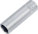 HAZET Steckschlüsseleinsatz 850LG-10 1/4 Zoll 6-kant SW 10 mm Länge 50 mm