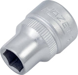 HAZET Steckschlüsseleinsatz 880 3/8 Zoll 6-kant SW 10 mm – CV-Stahl, verchromt, DIN 3124