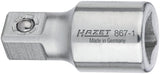 HAZET Verlängerung 867 1/4 Zoll 25 mm – CV-Stahl verchromt für Steckschlüssel