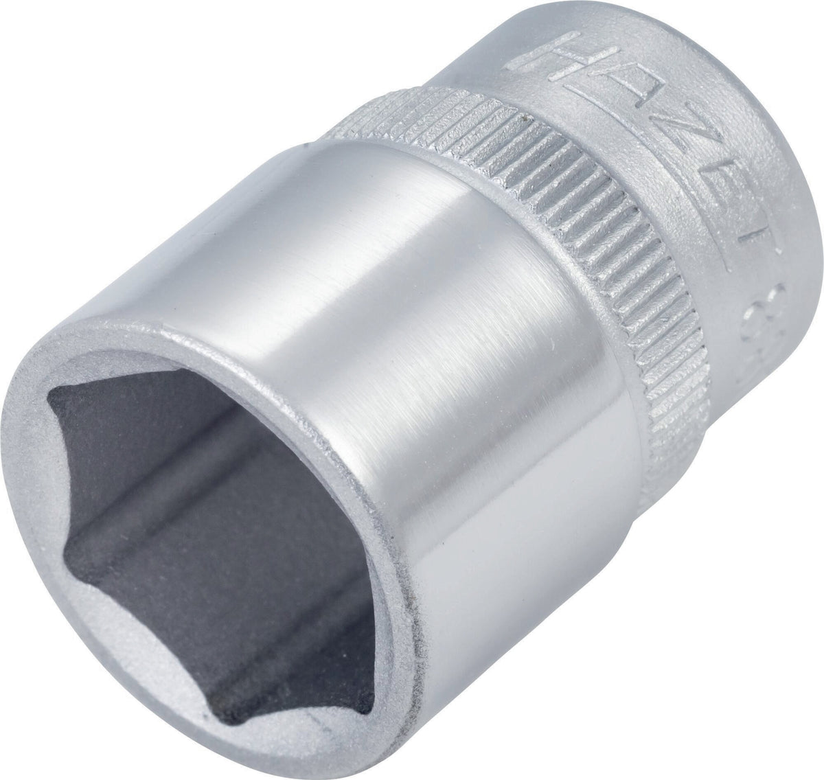HAZET Steckschlüsseleinsatz 880 3/8 Zoll 6-kant SW 10 mm – CV-Stahl, verchromt, DIN 3124